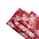 Red Blossom Gift Wrapping Sheet