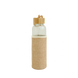 Glass Bamboo Bottle with Jute Sleeve
