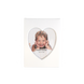 Silver Heart Photo Frame 6.5x9 cm ( Medium)